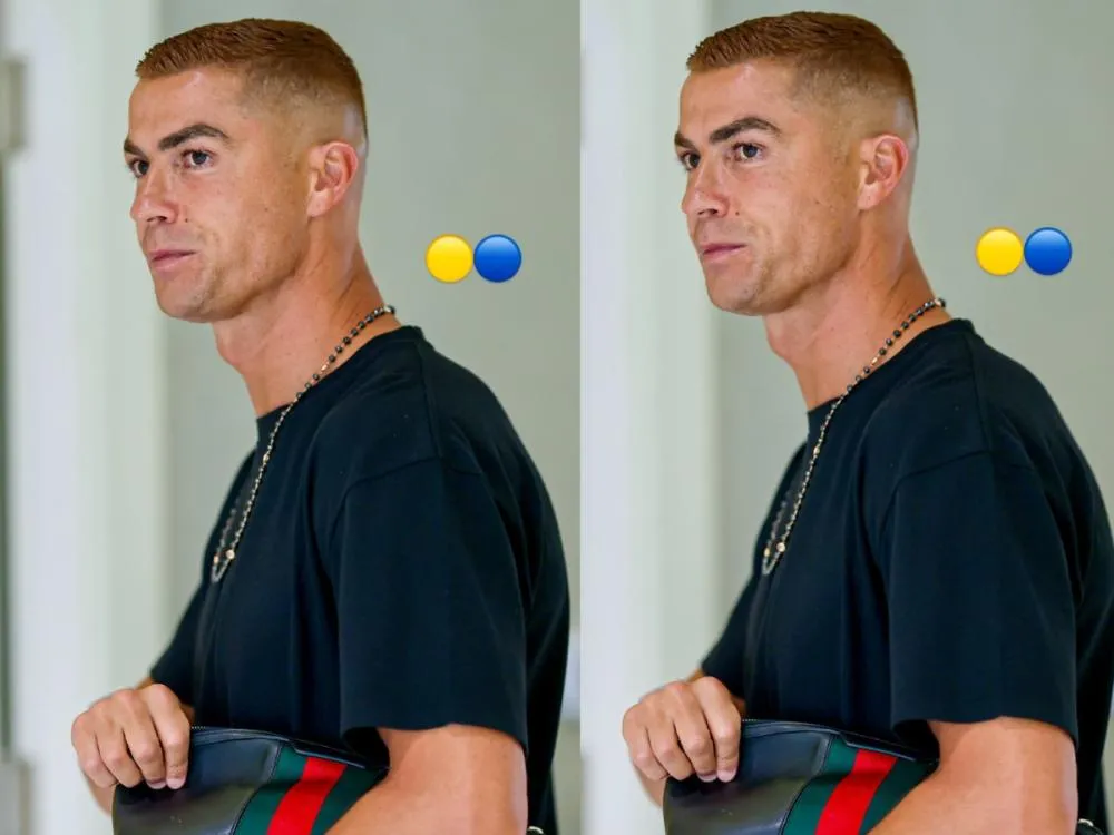 Cristiano Ronaldo com novo visual (Crédito: Reprodução Instagram @cristiano)