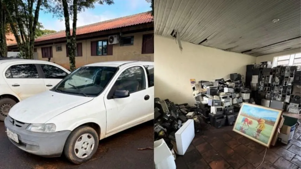 Entre os itens que serão colocados à venda estão veículos, maquinários, postes, estruturas metálicas e outros equipamentos e materiais pertencentes ao patrimônio municipal. Foto: Divulgação