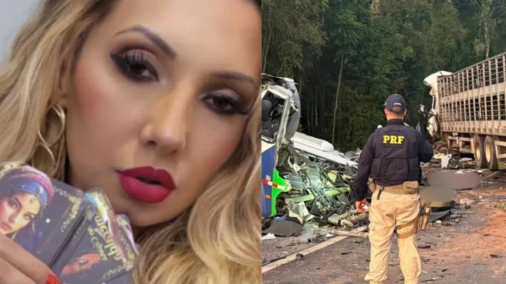 Chaline possui perfil verificado no Instagram, onde se apresenta como “Vidente das Estrelas”. Foto Redes Sociais - PRF