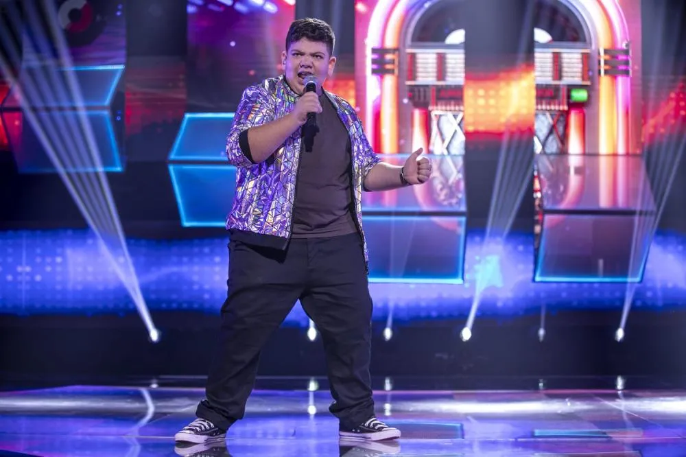 Talento de Arapoti, Samuel Neres volta ao palco do Canta Comigo Teen em busca de vaga na final