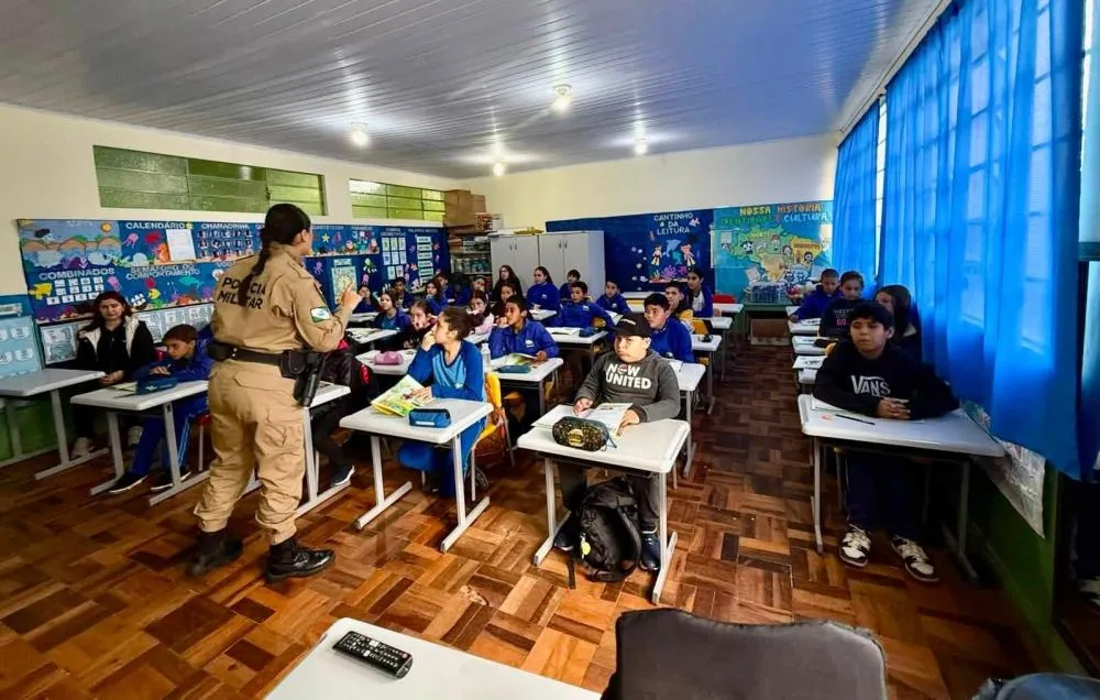 Jaguariaíva realiza programa de prevenção ao uso de drogas em escolas do município
