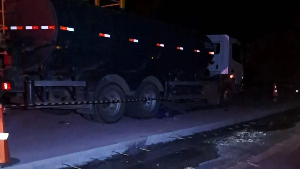 Trabalhador morre atropelado por caminhão durante obra na PR-151
