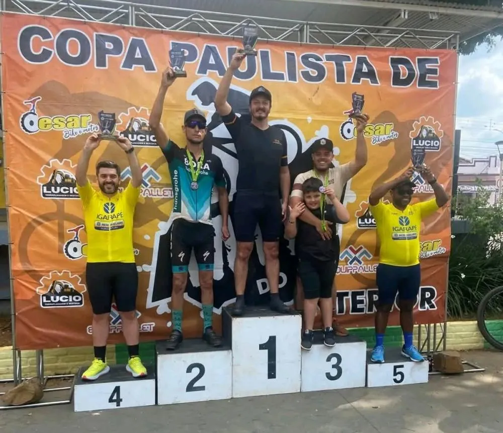 Sandro Drinko de Matos conquistou o primeiro lugar na categoria Light. Foto: Divulgação