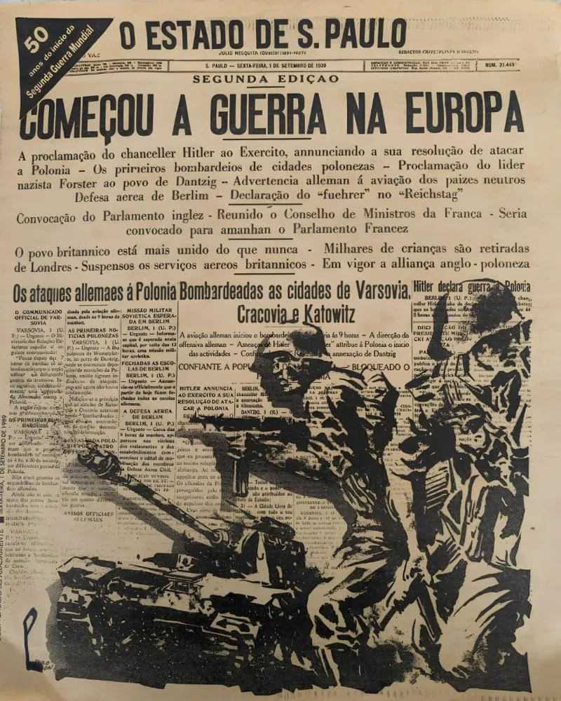 O jornal que atravessou a guerra