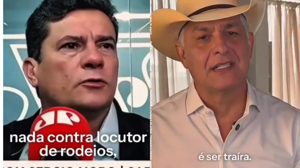 Após Moro ironizar a escolha de um “locutor de rodeio” para comandar a pasta, Marco respondeu em vídeo. Foto: Divulgação