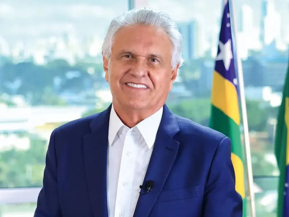 Ronaldo Caiado, do PSD (Crédito: Walter Folador - Governo de Goiás)