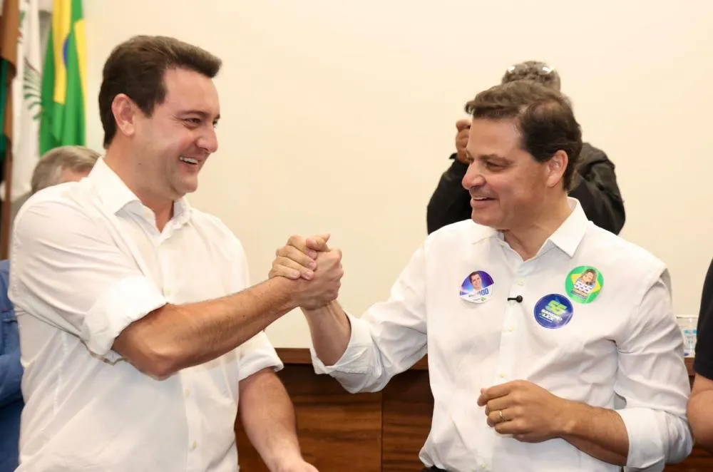 O candidato do PSD foi escolhido por Ratinho Junior para a sucessão em 2026. Foto: Assessoria