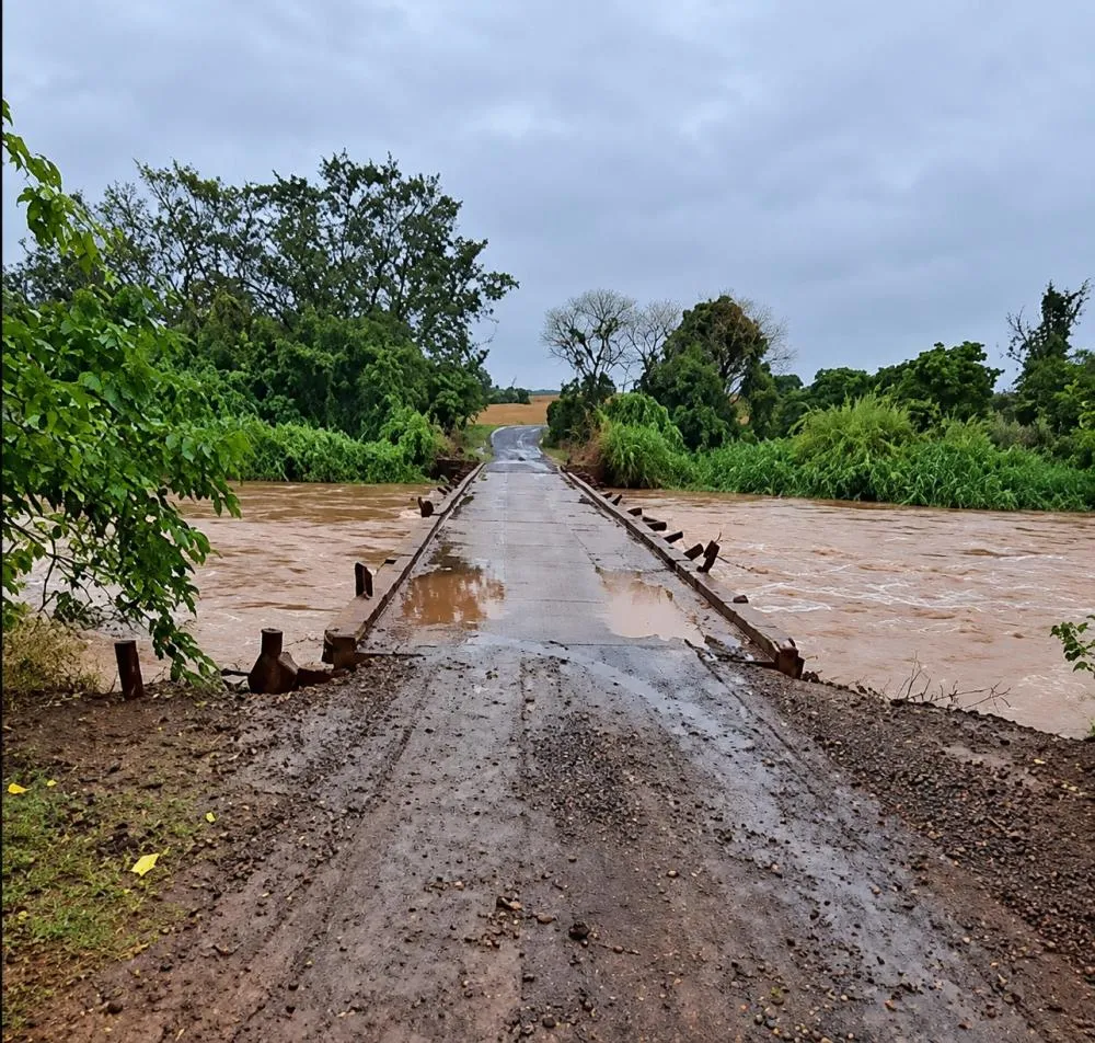 Chuvas elevam nível de rio e situação começa a preocupar no Norte Pioneiro