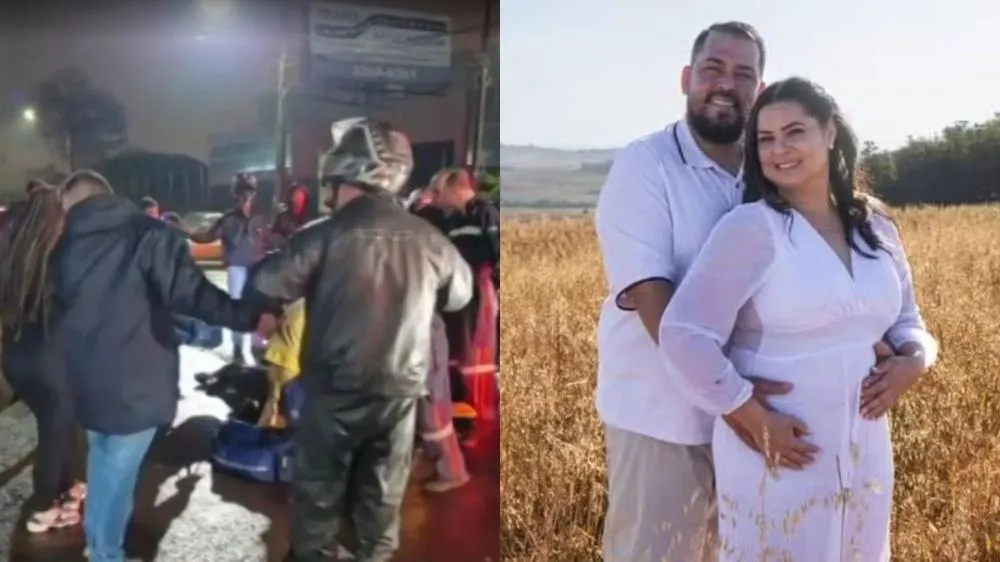 A vítima, identificada como Reginaldo Aparecido Francisco, estava a apenas 18 dias do próprio casamento, marcado para 10 de outubro. Fotos: Reprodução/G1 Paraná