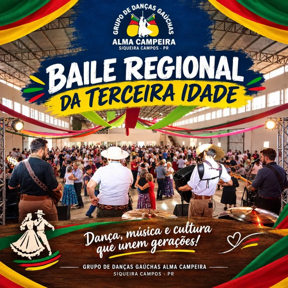 BAILE REGIONAL DA TERCEIRA IDADE
