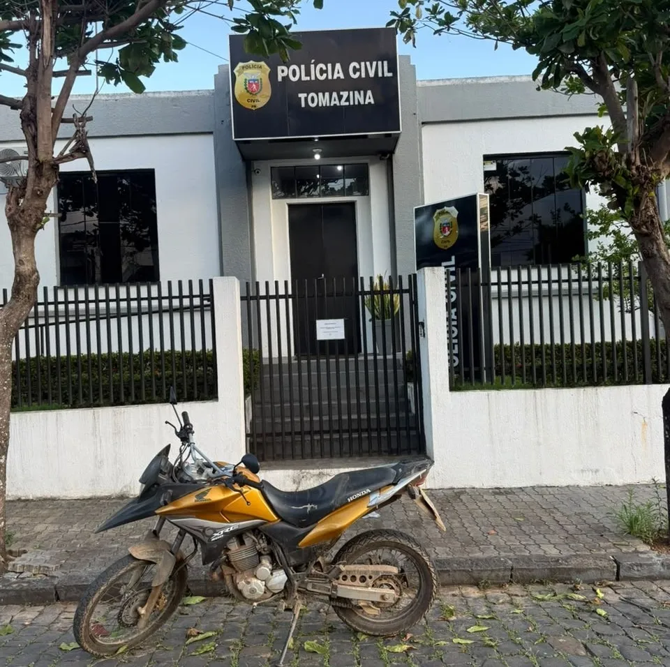 Polícia encontra moto clonada em Jaboti e homem acaba preso