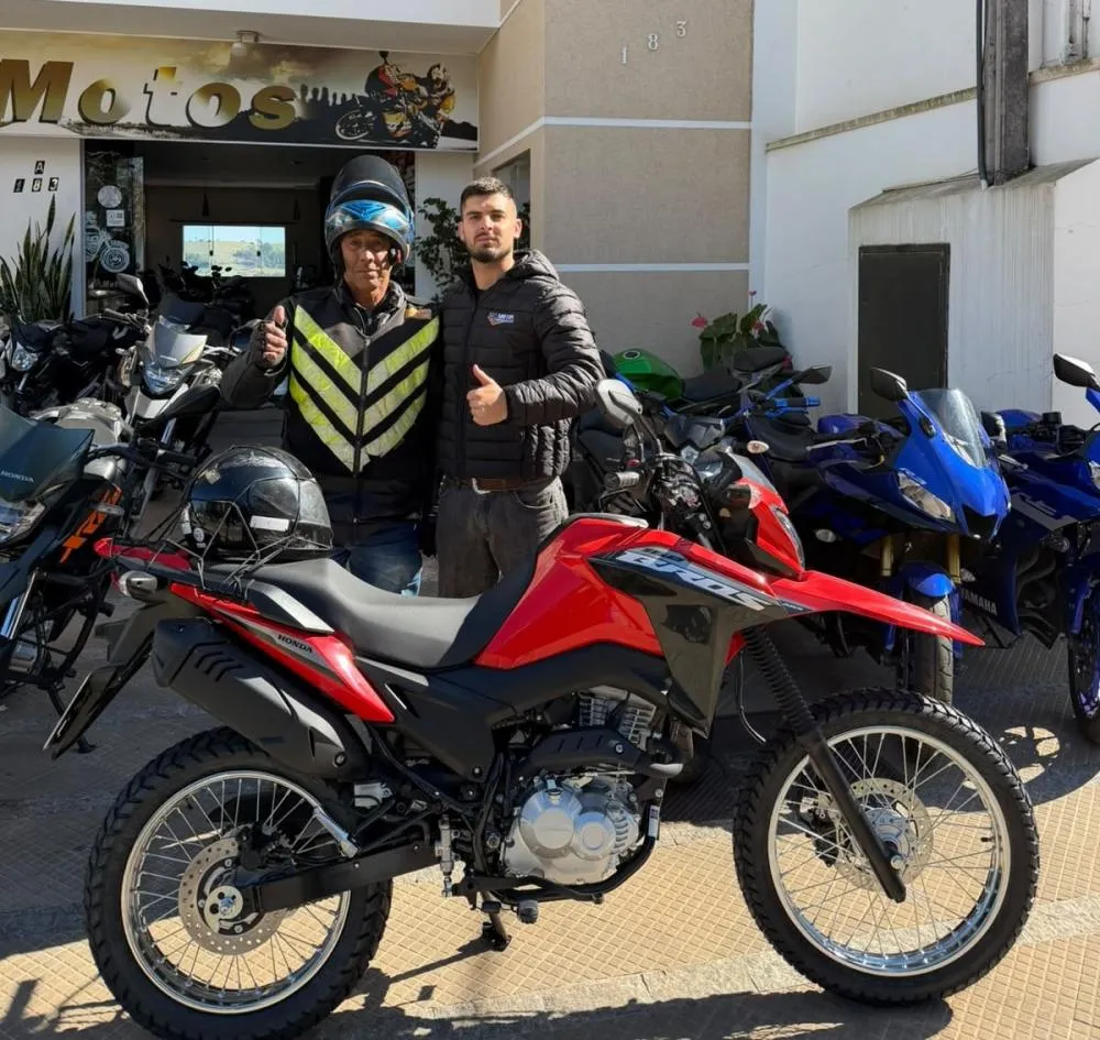 Renato havia comprado a moto há cerca de 40 dias antes do furto. Foto: Divulgação