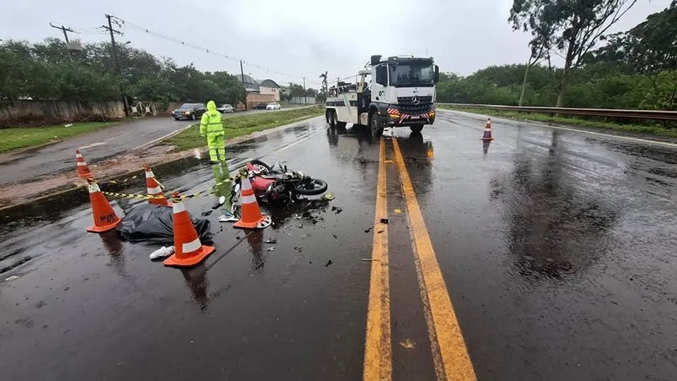 Jovem do Norte Pioneiro morre em acidente com moto em Arapongas