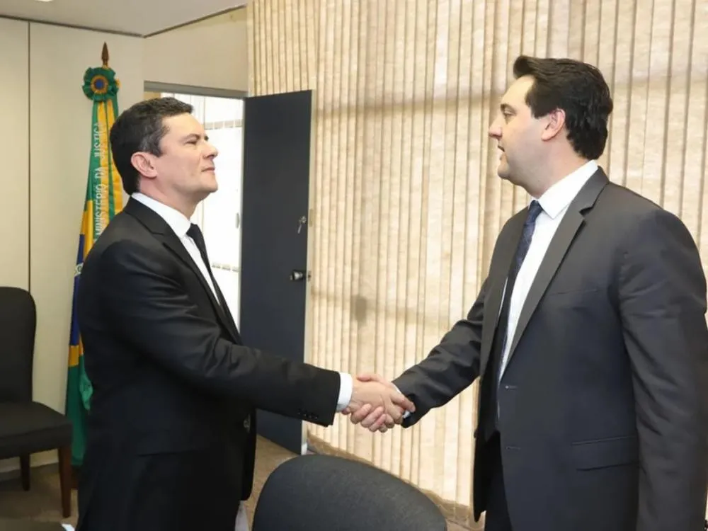 Ratinho Junior diz que fará transição com Moro da melhor forma possível