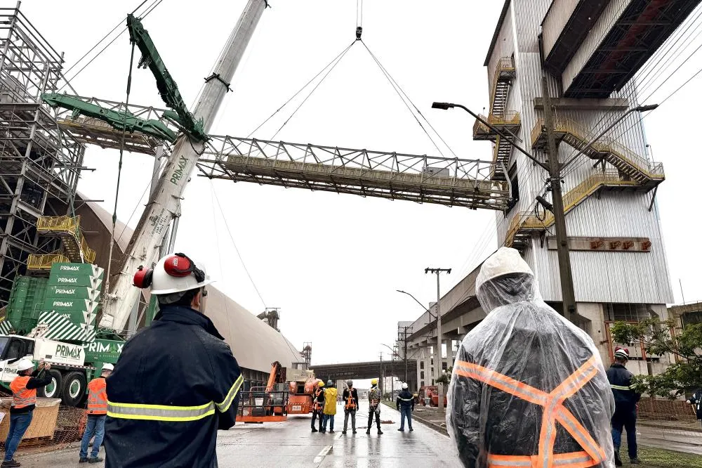 Porto de Paranaguá avança com obra de R$ 700 milhões e realiza primeira conexão do Moegão 
