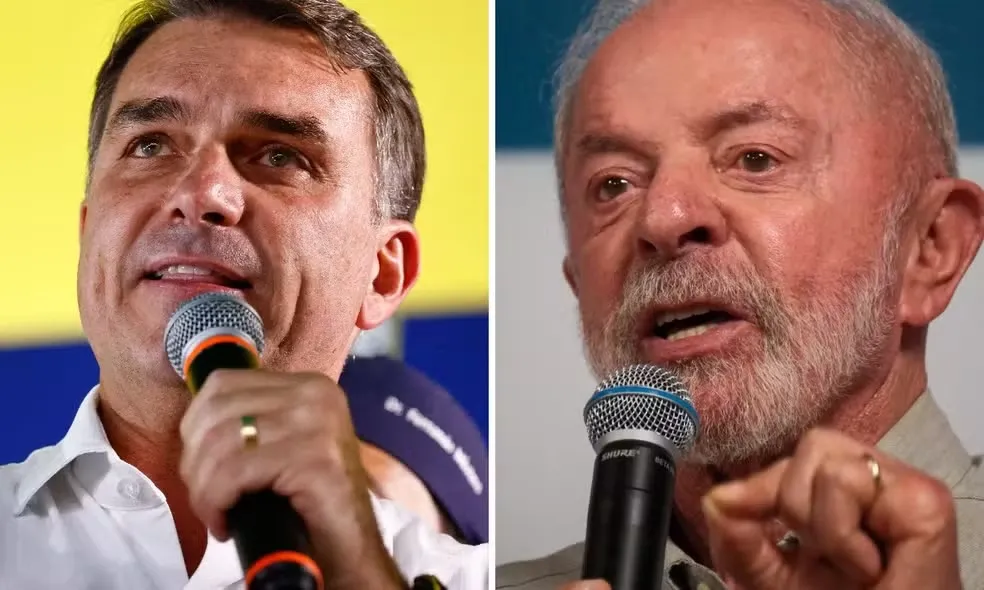 Quaest mostra Flávio à frente de Lula no segundo turno