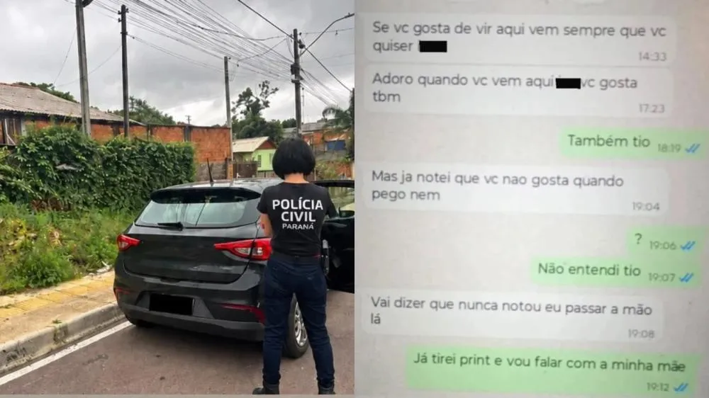 Idoso é preso suspeito de assediar menina de 12 anos nos Campos Gerais