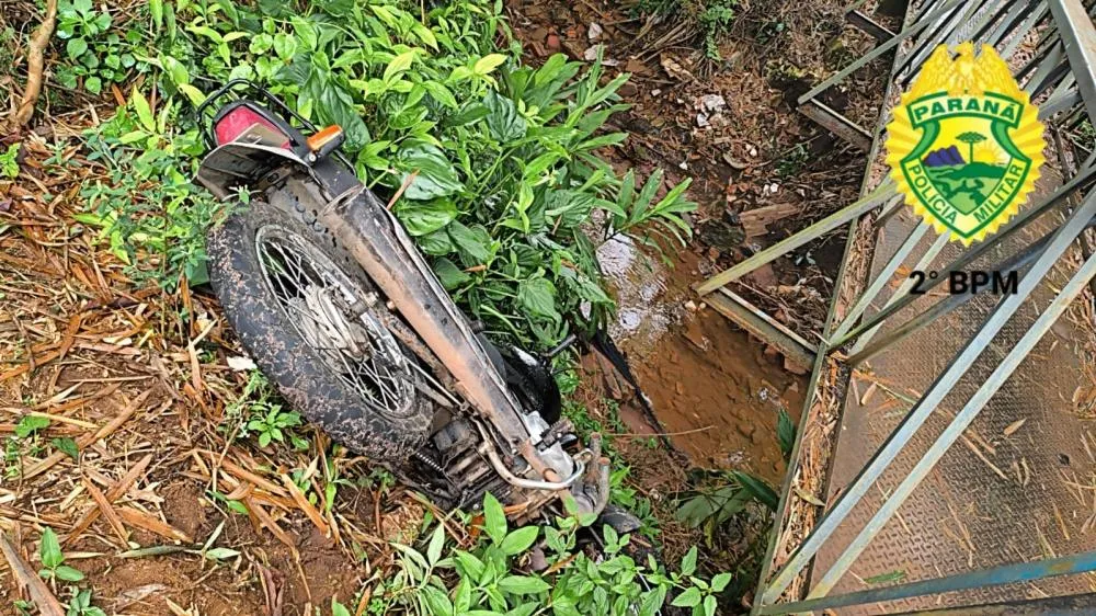 Homem é preso após furtar moto de trabalhador em Wenceslau Braz