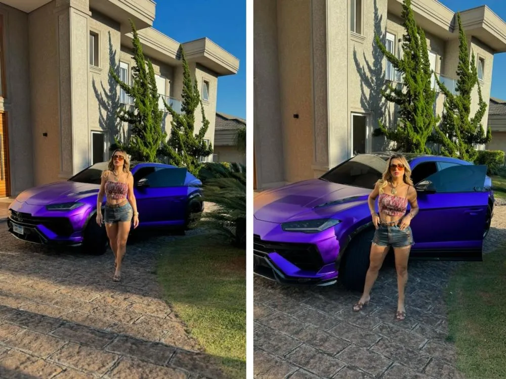 Lamborghini vendida por Deolane é alvo de apreensão da polícia e comprador acusa calote