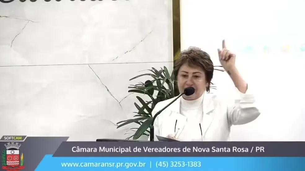Após a repercussão, Salete divulgou uma nota pública de retratação na terça-feira (27). Foto: Reprodução/G1 Paraná